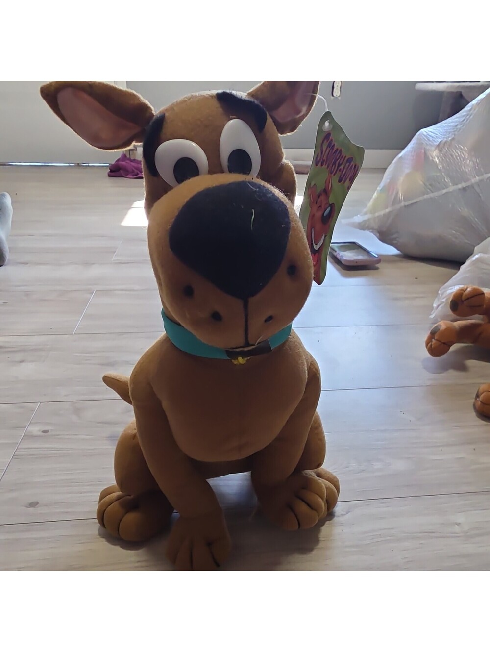Scooby Doo plush - Toy Factory Cartoon Network 14" Stuffed Animal NWT 2005